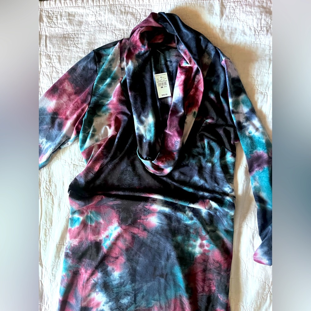 Warm cowl neck dress. New with tags!